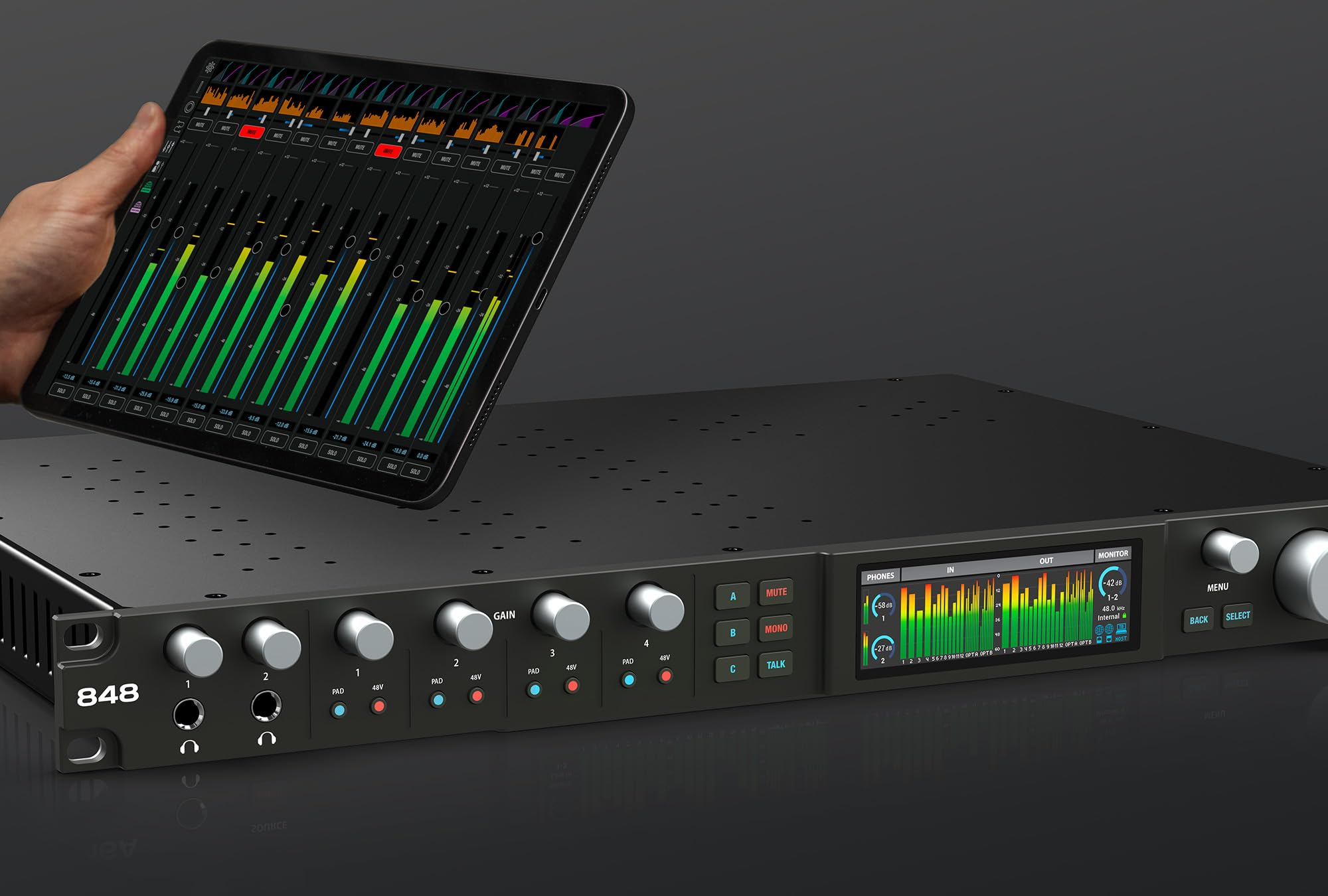 Amazon.com: MOTU 848 28x32 Thunderbolt 4/USB4 audio interface for